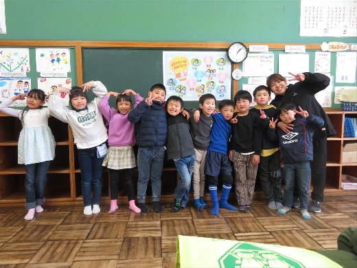最後の学活1年生