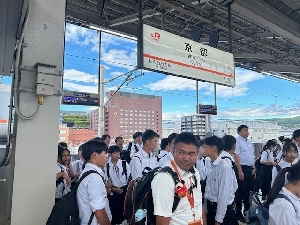 ありがとう京都・奈良！　京都駅出発しました！