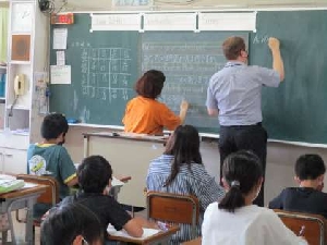 5年生 英語の授業