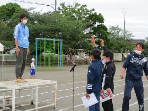 運動会の練習