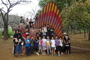 １年生　校外学習（八坂公園）