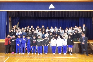 飯島小学校との交流会（６年生）