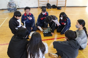 先輩と語る会（６年生）