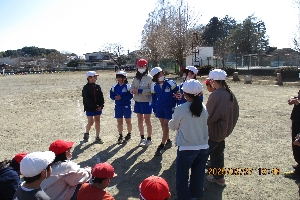 最後のふれあいタイム（６年生を送ろう）