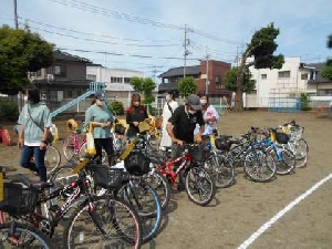 ６月１日（水）自転車点検