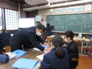 授業の様子 1年技術