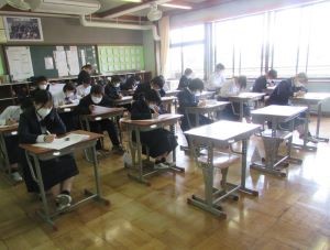 第１学期　中間テスト