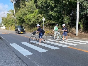 横断歩道の歩行について