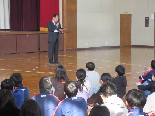 大谷選手からのメッセージ代読