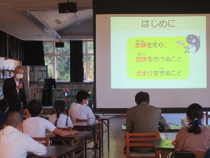 「き・あ・い」を入れた学校! 命を守る学校