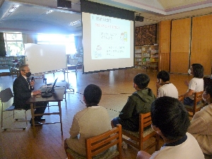 「き・あ・い」を入れた学校! 非行防止教室