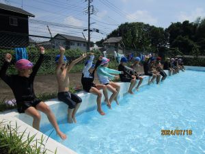 今年度最後の水泳学習