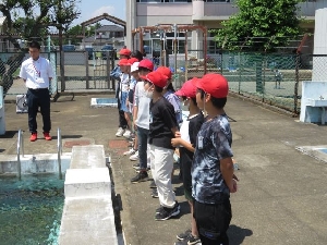 プール開き・水泳学習６年生