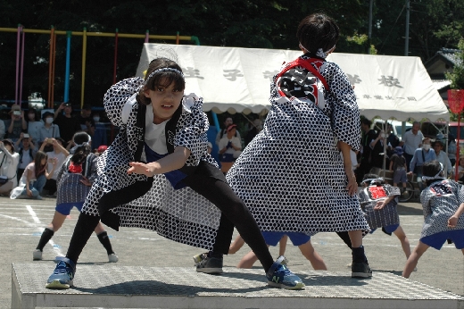 【５・６年ソーラン節】（踊り）