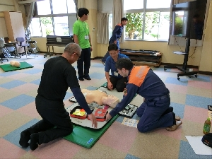 ６月３日（月）職員による救命講習