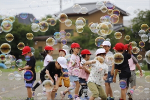 ７月３日（水）シャボン玉教室