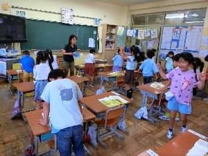 ７月１２日（金）１年生１学期の復習