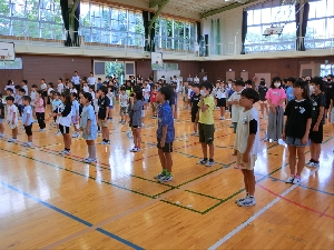 ７月１９日（金）１学期終業式