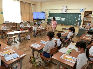 ９月１７日（火）１年生国語の授業