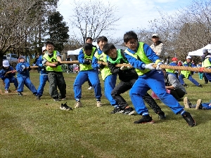 １０月２０日（日）第４４回坂東市子ども会スポーツ大会（綱引き）