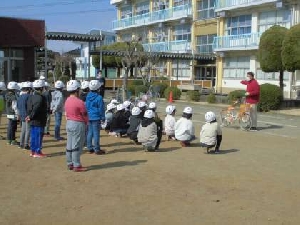 3年生 自転車乗り方教室