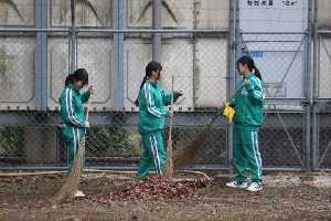 ３年生親子奉仕作業