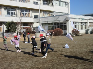 1・2年生活科「ふゆとあそぼう」