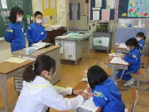 清潔検査(健康委員会活動開始)