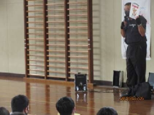 避難訓練(不審者対応)