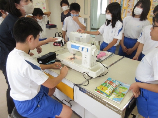 5年生・ミシンの使い方