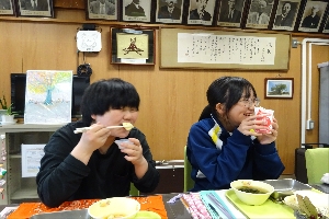 ６年生との会食